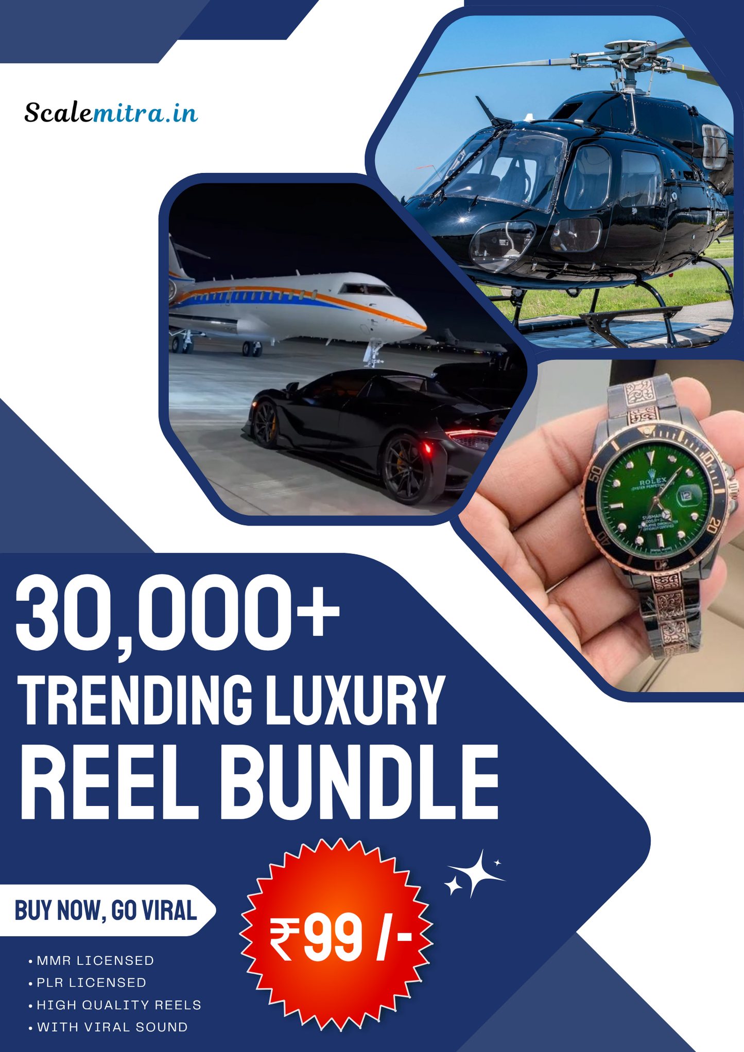 😍💸 30,000+ Viral Ultra Luxury Reels MegaKit 🤑🔥 + PLR + MRR License + 10XBonuses 🚀🚀